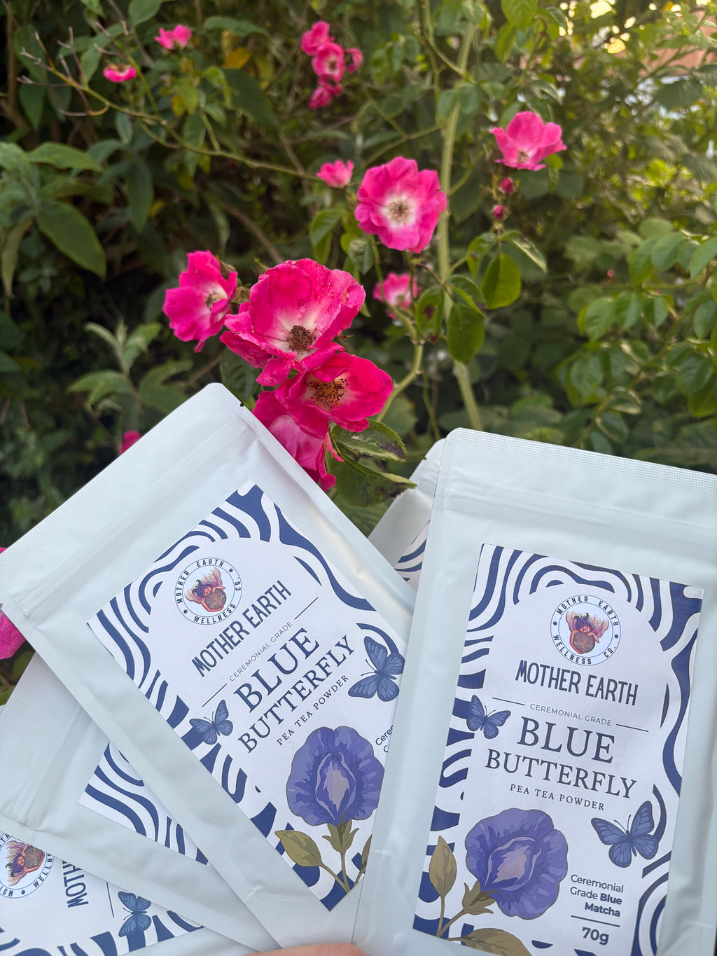 Ceremonial Grade Blue Matcha - Blue Butterfly Pea Tea Powder