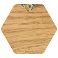 PERSONALIZED Wooden Coasters - Oak / Set of 4 Coasters