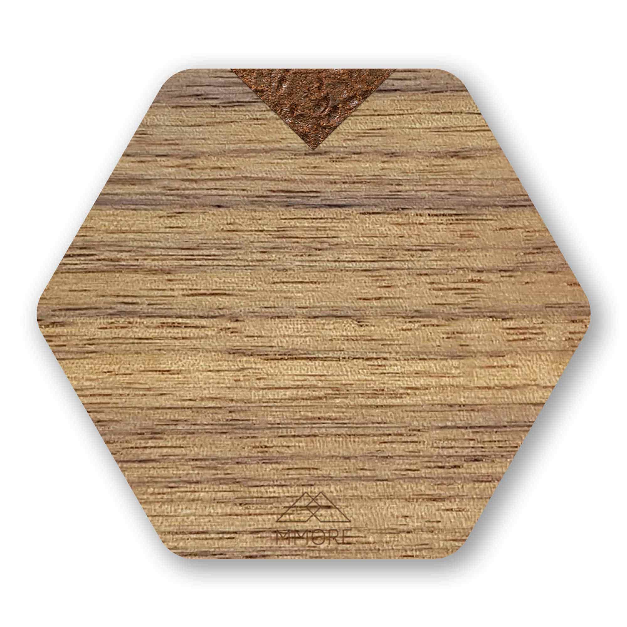 PERSONALIZED Wooden Coasters - American Walnut / Set of 4 Coasters