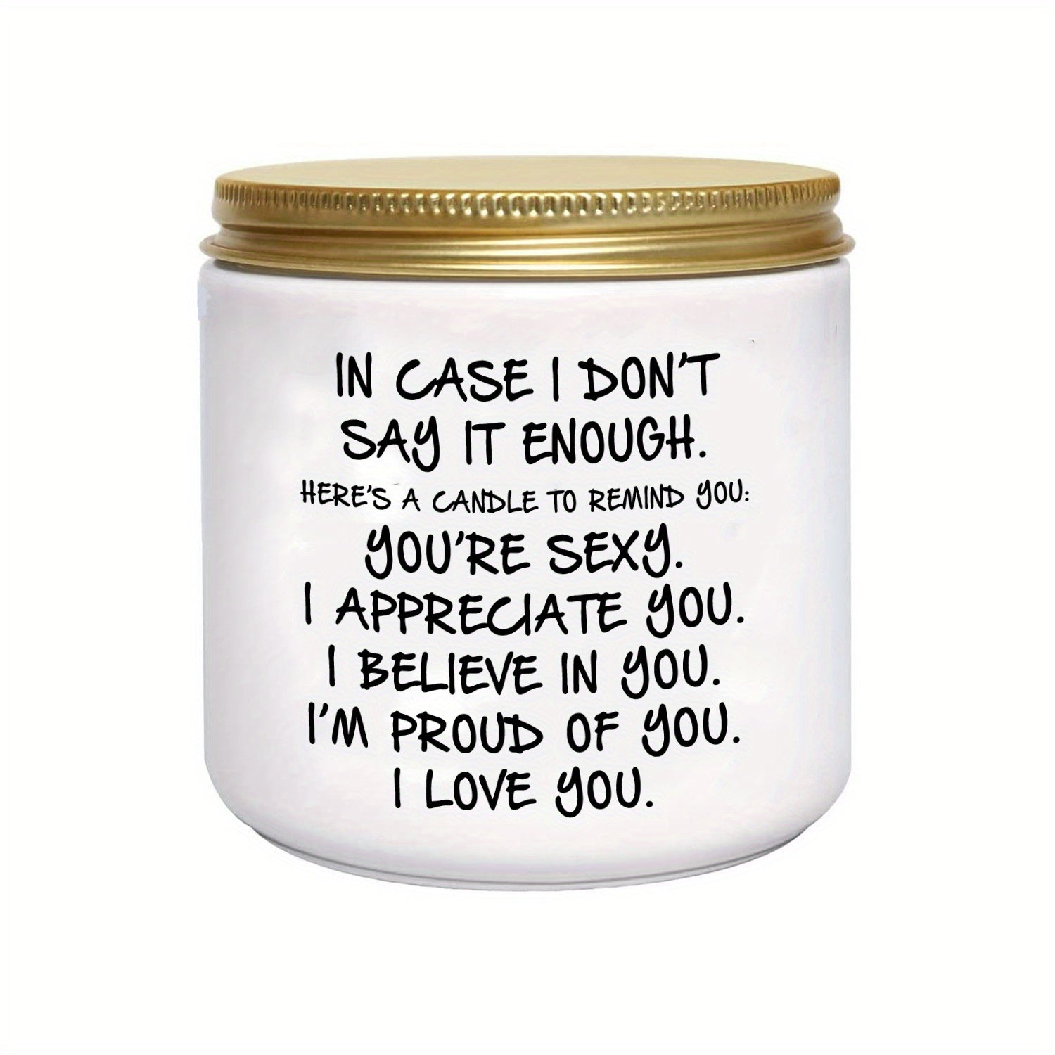 Lavender Scented Soy Candle With Glass Jar