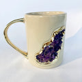Wave - Set of 2 Cream Ceramic Mugs