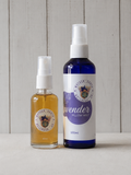 Clear & Calm Duo
Katie’s Florida Water 60ml + Mother Earth Lavender Pillow Spray 100ml