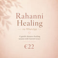 Rahanni Distance Healing Meditation with Garrett via WhatsApp
