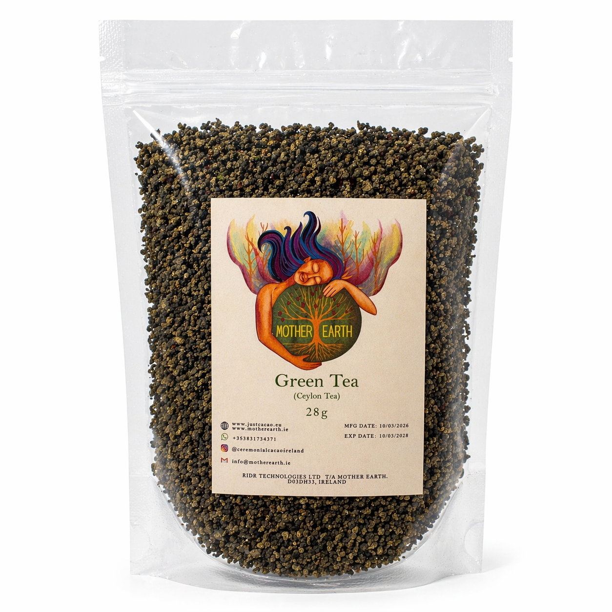 Green Tea (Ceylon Tea) 28g