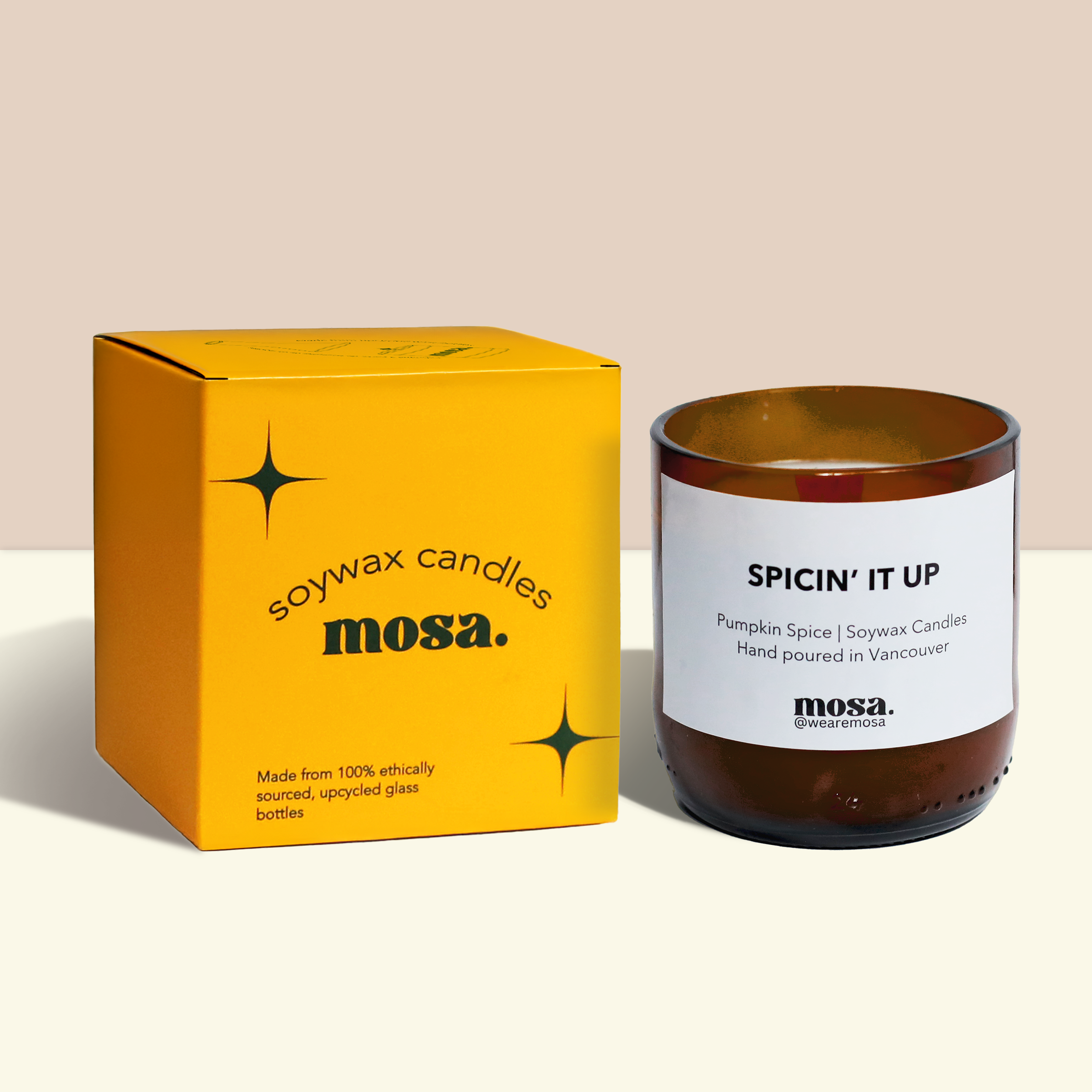 Pumpkin Spice Scented Soy Candle